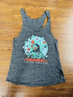 タンクトップ　グレー　PHISH MAGNABALL2015