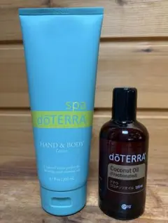 新品未使用　doTERRA ハンド＆ボディローション&ココナッツオイルセットのサムネイル