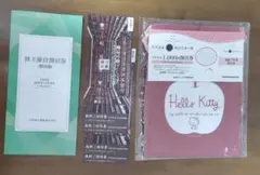 京急電鉄 株主優待割引券 東洋文庫ミュージアム無料券　他セットのサムネイル