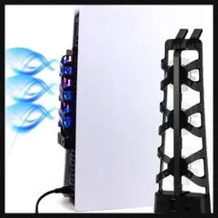 PS5冷却フ ァン【2025アップグレード版】PS5アクセサリ用の冷却ファン