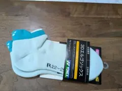 新品未使用YONEX 3Dエルゴソックス ライトブルー/ホワイト22〜25