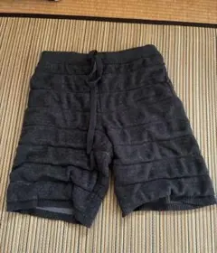 GELATO PIQUE ブラックショートルームパンツ