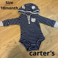 Carter’s クマ耳付きロンパース　18month