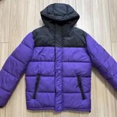 美品 American Eagle ダウンジャケット パープル ブラック