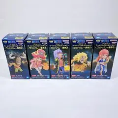 ワンピース ワールドコレクタブルフィギュア -ゴッドバレー事件2- 全5種セットのサムネイル
