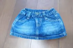 BREEZE デニムスカート 80cm
