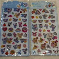 ポップシール 2シートセット　エンジェルブルー