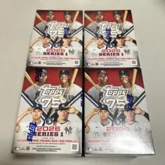 Topps 2026 series1 value 4BOXセット 新品未開封