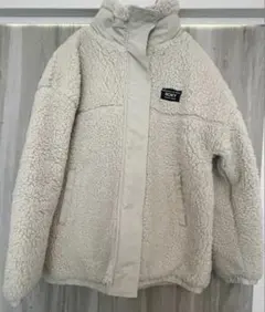 ROXY ボアジャケット アイボリー Mサイズ