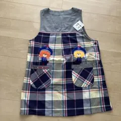 TINY TWIN BEARS エプロン チェック柄のサムネイル