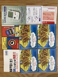 ポケモンタウンマップ×4＆ポケモン　ゲームボーイ付属品