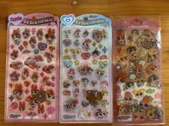 うるちゅるポップシール　パワパフ3枚セット