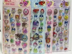 《４枚セット》きゅん～POP SEAL たまごっちシール