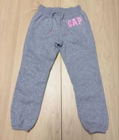 GAP KIDS スウェットパンツ グレー XS (4-5) Slim 裏起毛
