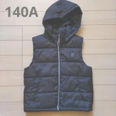 コムサイズム ダウンベスト 140cm ダークグレー