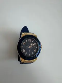 GUESS STEEL メンズ腕時計 クロノグラフ ネイビー ゴールドのサムネイル