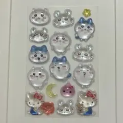 ボンボンドロップシール おすそ分け 正規品 ちいかわ ハチワレ モモンガ キティ