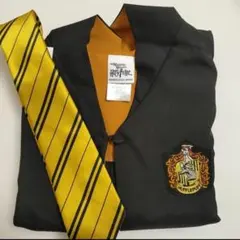 新品 ハリーポッター ハッフルパフ ローブ L サイズ ネクタイ 黄