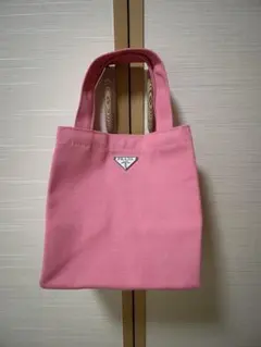 「レア色」　PRADA ノベルティトートバッグピンク　箱付き