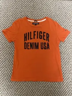 TOMMY HILFIGER オレンジ Tシャツ 122