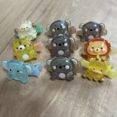 動物モチーフ ヘアピン ９個