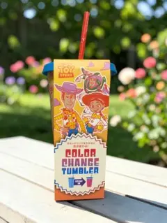 トイストーリー 冷たい飲み物を入れると色が変わるタンブラー - メルカリ
