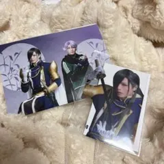 刀ミュ にっかり青江 五月雨江　夜半 クリカ　クリアカード　ランダムブロマイド