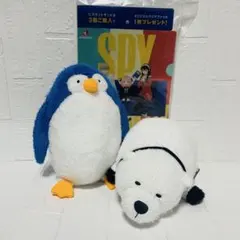 SPY×FAMILY ぬいぐるみファイル付セット　ボンドフォージャー　ペンギン