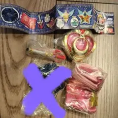 セーラームーン　カプセルグッズDeluxe　ガチャポン　3種セット