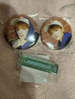 boynextdoor ボネクド リウ カプセルトイ 缶バッジ キーホルダー