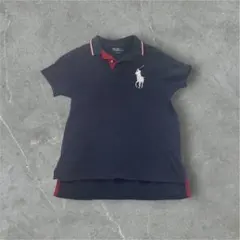 ポロラルフローレン ビッグポニー ポロシャツ カスタムフィット ネイビー