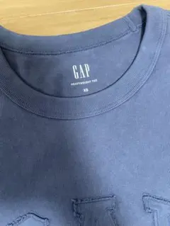 GAP HEAVYWEIGHT TEE ブルー XSサイズ