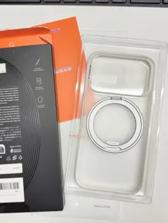 iPhone17pro用 TORRAS 360度ホスタンド ホワイトカラー