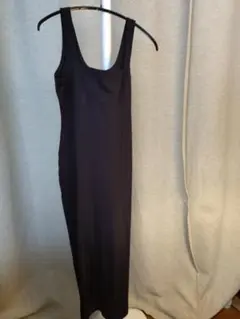 ZARA ブラック キャミワンピース Lサイズ