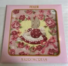 フェイラー　FEILER サンリオコラボ　マロンクリーム　ケース付き