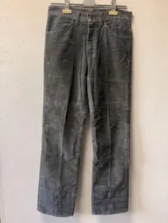 リーバイス 519 グレー コーデュロイ USA製 ウエスト80cm