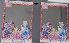 キミとアイドルプリキュア　プリキュア　映画　特典　クリアカード2枚セット