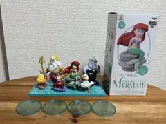 リトルマーメイド　ワールドコレクタブルフィギュア　アリエル　アースラ　フランダーのサムネイル