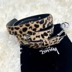 90s 00s OLD STUSSY ヴィンテージ レザー ベルト ロゴ 型押し 90s 00s OLD STUSSY ヴィンテージ レザー ベルト ロゴ 型押し