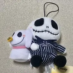 ナイトメアービフォアクリスマス FukuFuku ペアマスコット タグ付き