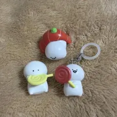 お文具さんといっしょ お文具さん ガチャガチャ 3点まとめ売り