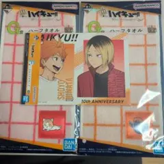 一番くじ　ハイキュー‼︎　10th anniversary! 日向翔陽・孤爪研磨