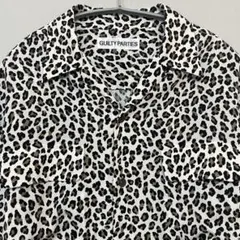 即完売人気カラー！ワコマリア　レオパードシャツ　Lサイズ