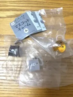 サンエックス マスコットチャーム モノクロブー くろ しろ　みかんぼうや