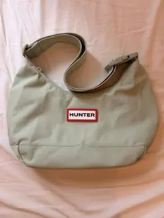 HUNTER ショルダーバッグ ナイロン ピスタチオグリーンのサムネイル