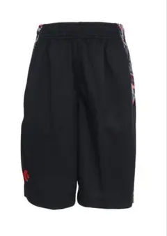 CONVERSE バスケットボール　パンツ 黒/赤