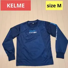 KELME ケルメ 長袖 プルジャケット　Mサイズ　ネイビー　ポケット付