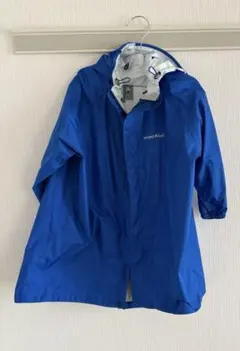 mont-bell レインコート 120サイズ 青