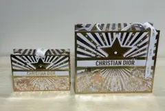 DIOR　ディオール　2025ホリデー限定 ショッパー　未使用2サイズセット