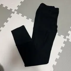 スキニー　レギンス レギンスパンツ　レギパン　ゴムウエスト　黒　LL
